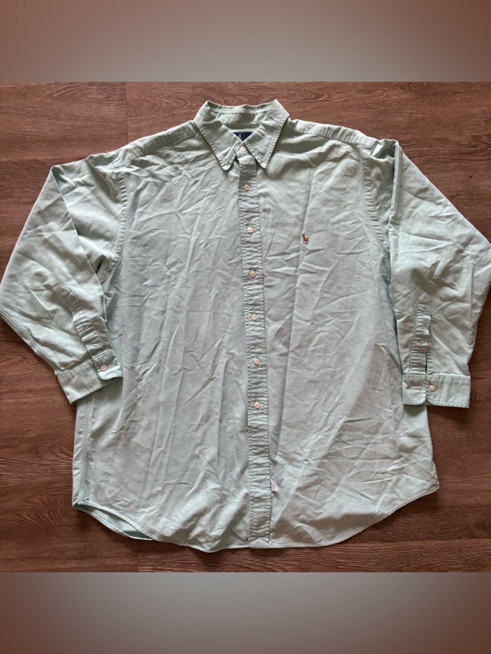 Ralph Lauren Yarmouth long-sleeve oxford shirt made of 100% cotton 17-34